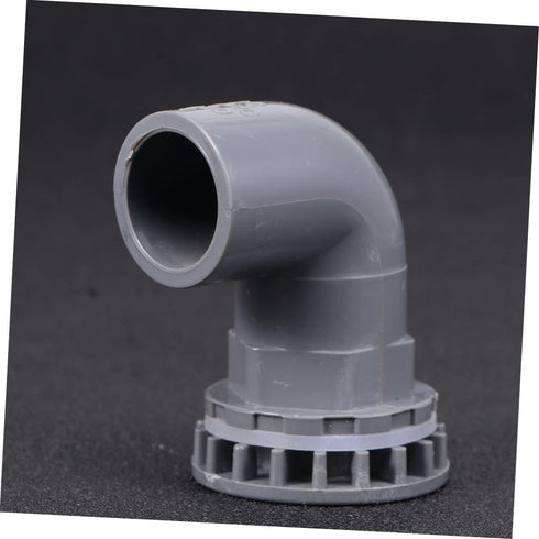 2pcs aquarium return fitting kit drain connector aquarium water Fish Tank Drain Joint Water Supply Tube Drainage Part PVC Connector dedicated water supply by Housoutil