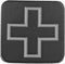 Eleven 10 PVC Medic Cross Patch | 1" x 1" Hook Backing