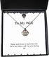 Generic Happy Anniversary to My Lovely Wife. You're My Lobster,! Wife Crown Pendant