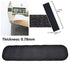 ZUEXT 11" x 44" Black Skateboard Grip Tape Sheet, Waterproof Bubble Free Black Scooter Griptape for Longboard