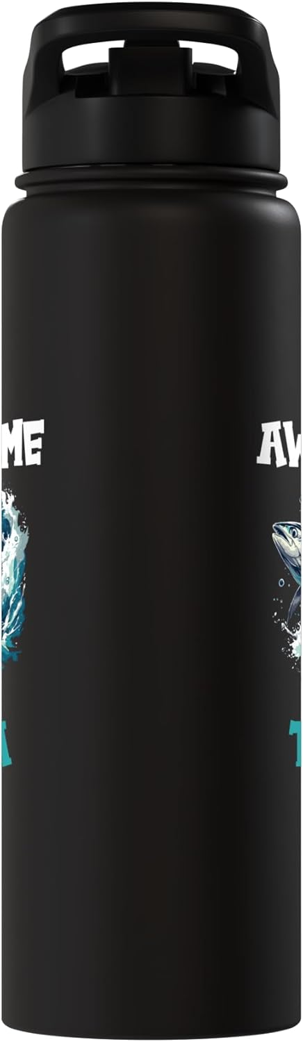 Tunas Tuna Lovers Gifts Shop Tunas Lovers Awesome like a Tuna Stainless Steel Insulated Water Bottle