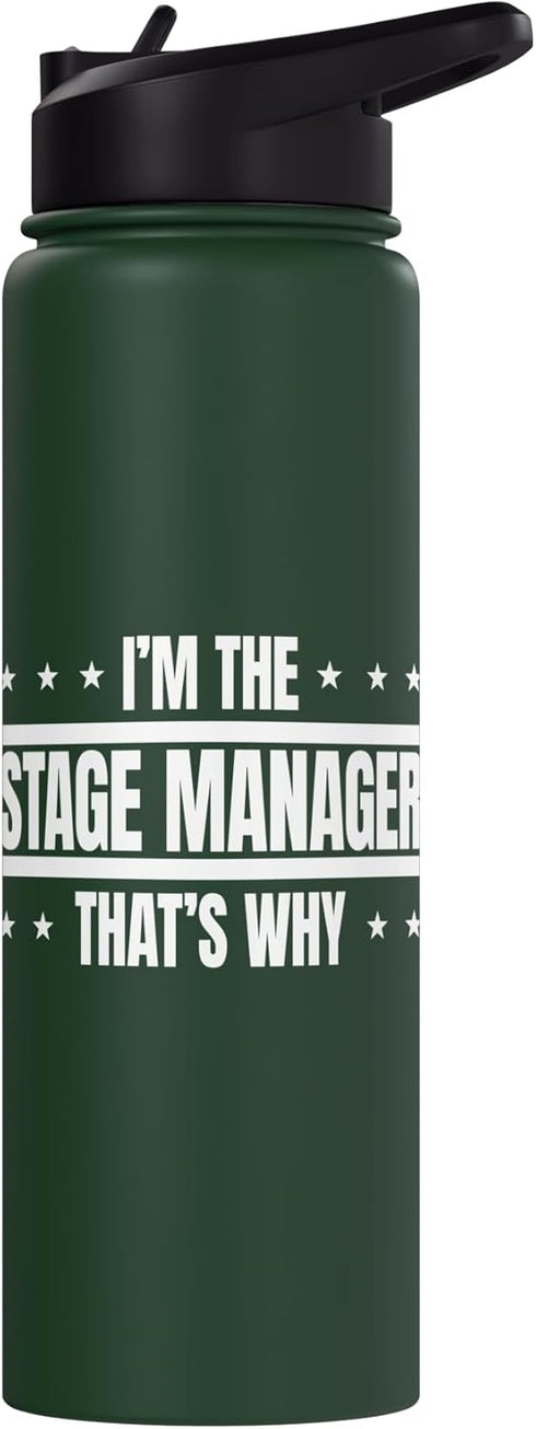 Stage Manager Producer Apparel Stage Manager Production Director Organizer Producer Stainless Steel Insulated Water
