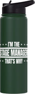 Stage Manager Producer Apparel Stage Manager Production Director Organizer Producer Stainless Steel Insulated Water