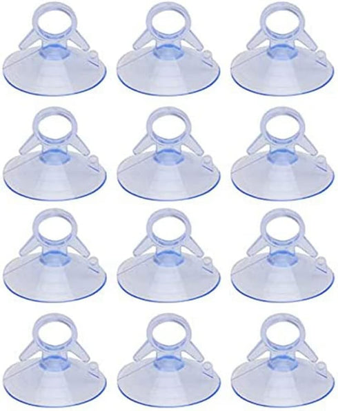 Senmubery 12 Pcs Stand,Fish Tank Vacuum Suction Cups with for Plants on Glass