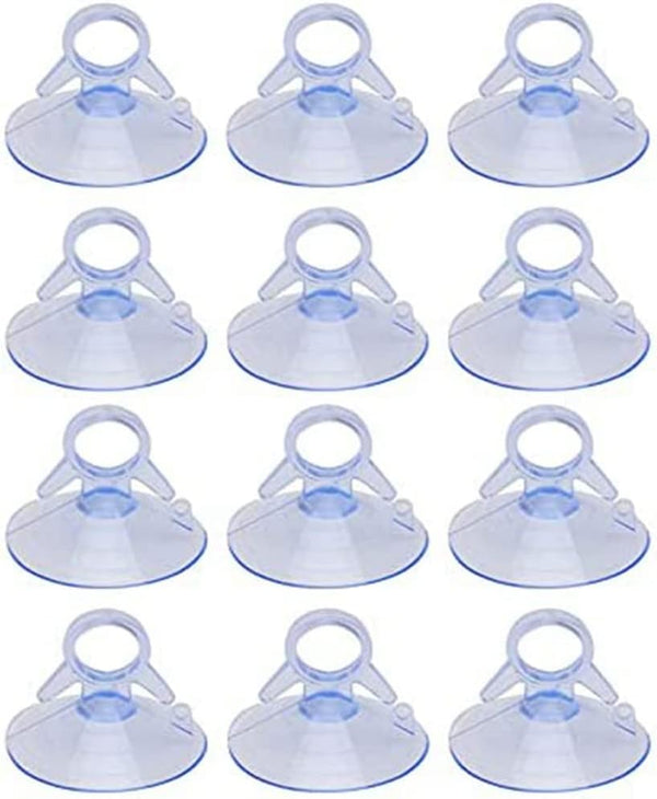 Senmubery 12 Pcs Stand,Fish Tank Vacuum Suction Cups with for Plants on Glass