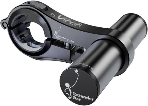 Volo Extender BAR - Aluminum Bike Handlebar Extender for Mounts, GPS, Headlights (85mm)