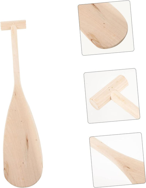 's Paddle Wood Trim Hand Decor Boat Oars Wooden Wood Oar Canoes Paddle Ornament Wooden Boat Oar Unisex Boats Paddle