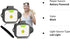 Running Light, 2Pack Reflective Safety-Light for Runners, Rechargeable LED Clip On Lights for Hiking, Running, Outdoor