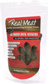 Real Meat Dog Treats Duck Neckers - 6oz Bag of 6-Inch USA-Made Air-Dried Duck Necks