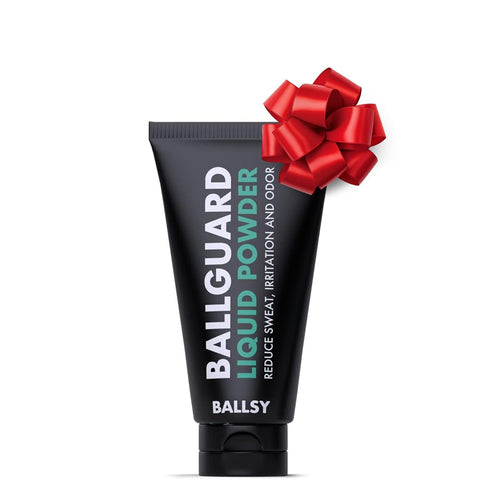 Ballsy Anti-Chafing, Anti-Itch Groin Deodorant for Men - Quick Drying Liquid Powder,