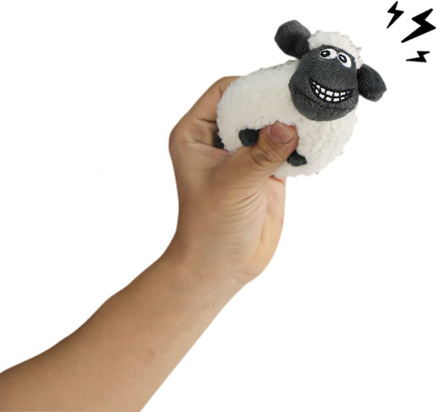 Hide and Seek Dog Puzzle Puppy Toys, Interactive Squeaky Plush Stuffed Toys for Dogs, Small Size (Replacement Sheep)