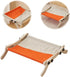 Hammock, GarveeHome Cat Window Perch, Cat Window Providing All-Around Sunbath Space Saving, Easy to Adjust Cat Bed
