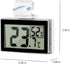 Digital Reptile Thermometer Hygrometer with Hook & Adhesive, LCD Display for Reptile Tanks and Terrariums