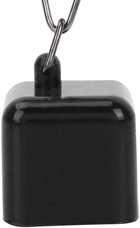 Snooker Cue Chalk Box with Retractable Key Ring, Billiard and Pocket Pool Chalk Bag