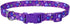 Coastal Pet Styles Adjustable Dog Collar - Stylish Patterned Fabrics - 3/8" x 08"-12"
