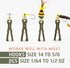 Fishing Knot Tying Tool, Jig Head and Hook Eyelet Grip, Line Threader for Shaky Hands and Poor Eyesight
