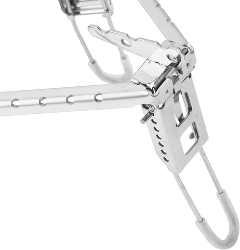Foldable Gas Stove Pot Rack, Outdoor Stove Bracket, Camping Pot Stand, Foldable Triangle Stand for Cooking