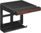 Monoprice On-Wall Bike Storage and Display Rack Mount System, Compact Design with Open Shelf and Gear Hooks