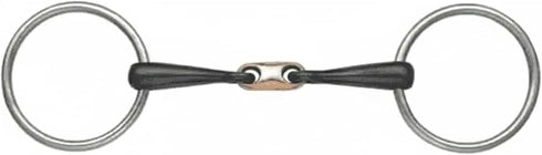Shires Equestrian Copper Lozenge Sweet Iron Snaffle Bit