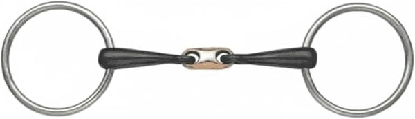 Shires Equestrian Copper Lozenge Sweet Iron Snaffle Bit