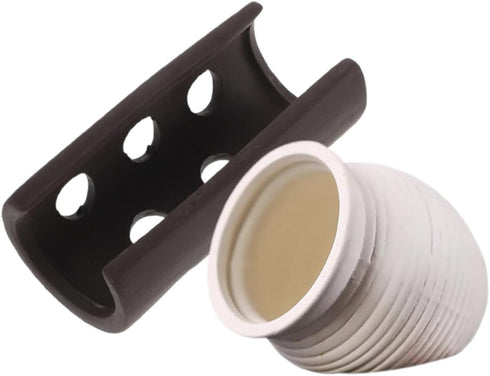 BESPORTBLE 2pcs Aquarium Shrimp Hide Cave and Fish Breeding Shelter Ceramic Pot