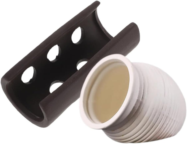 BESPORTBLE 2pcs Aquarium Shrimp Hide Cave and Fish Breeding Shelter Ceramic Pot