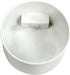 Pawvac 3 Ounce Vacuum Sealed Pet Food Storage Container, White Cap & Body/Black Paws