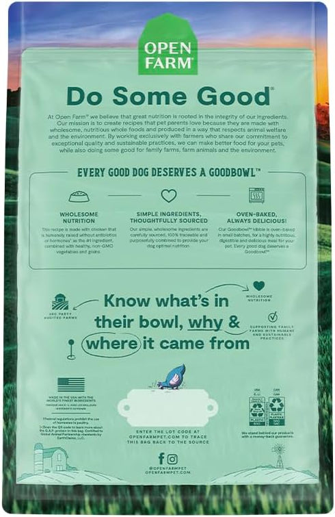 Open Farm Goodbowl Chicken & Brown Rice Recipe for Dogs, 3.5 lbs