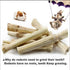 150G Rabbit Chew Toys, Rabbit Treats from Sweet Bamboo, Guinea Pig Chew Toys for Clean Teeth and Healthy Gums