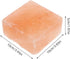 4"X4"X2" Kichvoe Natural Mineral Rich Salt Lick Block for Animals - Pink Hard Himalayan Salt Brick for Cows Sheep