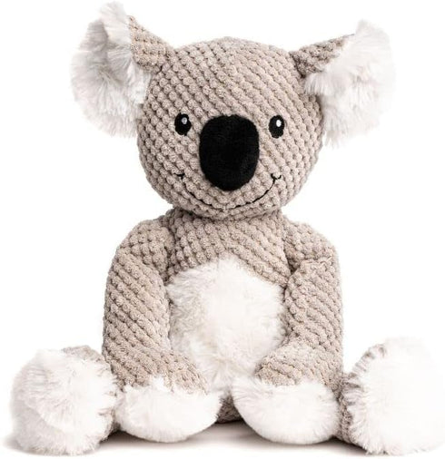 fabdog Large Koala Floppies Plush Dog Toy - Cute & Durable Squeaky Toy for Puppies and All Breeds