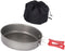 kowaku Frying Pan Nonstick Cooking Skillet Portable Professional Easy Clean Saucepan Cookware for