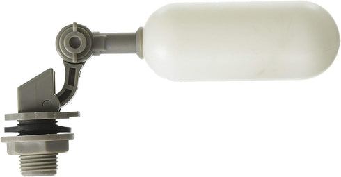 PVC Mini Float Valve with Adjustable Arm for 1/2" Vinyl Tubing, RO Supply Line for Aquariums and Ponds