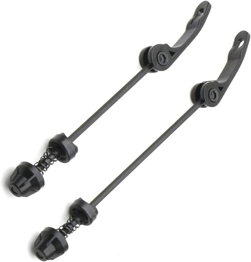 Road Mountain Bicycle MTB Wheel Hub - Front and Rear Skewers Quick Release Skewer Clip Bolt Lever Axle QR
