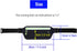 Running Belt Slim Fanny Pack - Waterproof Workout Exercise Phone Waist Pack for Women Men, Gym