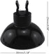 Honbay 20pcs Aquarium Black Sucker Clip Suction Cups for Airline Tubing Holder