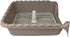 Lutema Beige Indoor/Outdoor Dog Potty Tray for Small & Medium Puppies