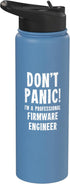 IT Department Staff Gifts & T-Shirts Firmware Engineer Stainless Steel Insulated Water Bottle