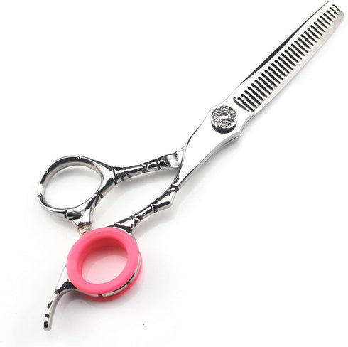 12 Pcs Pet Scissors Finger Rings Grips Inserts for Grooming Shear Thumb Insert, Barber Hairdressing
