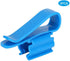 5Pcs/Set Plastic Fish Tank Hose Holder, Water Pipe Clamp, Fish Tank Water Clip for Aquarium (Blue)