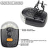 XINGYHENG Multifunctional Bicycle Turning Light, Red Color Brake Lamp for Safe Cycling