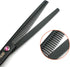 7.0 inches Professional Dog Grooming Scissors Set - Straight, Thinning, Curved, Chunkers 4pcs in 1 Set with Comb