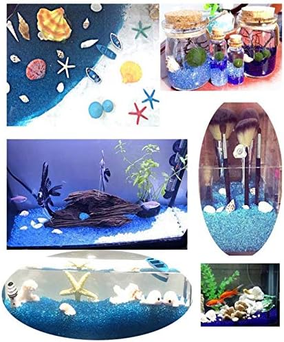 1 Pound Glass Stones Irregular Aquarium Decorated Pebbles for Fish Tank, Garden, and Vase Fillers (Green)