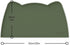 OHMO - Cat Food Mat, Silicone Pet Feeding Mat for Floor Non-Skid Waterproof Dog Water Bowl Tray, Easy to Clean Pet