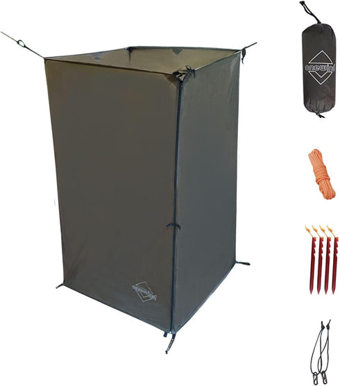 onewind Portable Privacy Shower Tent, Ultralight Camping Shower Shelter Portable Toilet Tent