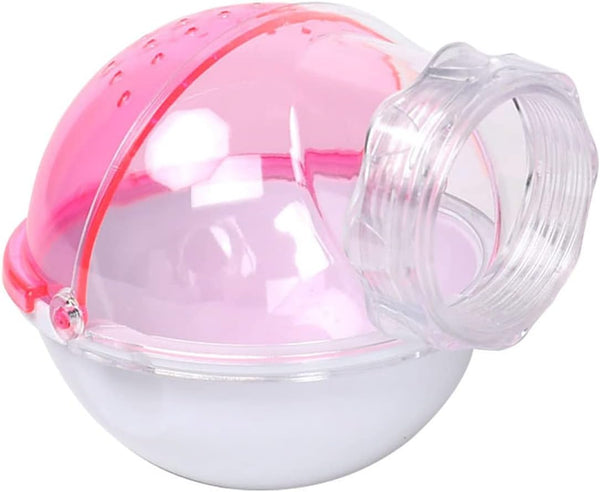 Small Animal Bath House, Acrylic Hamster Bathroom Cage Toilet Bathtub Sand Bath Container, Removable, Suitable for