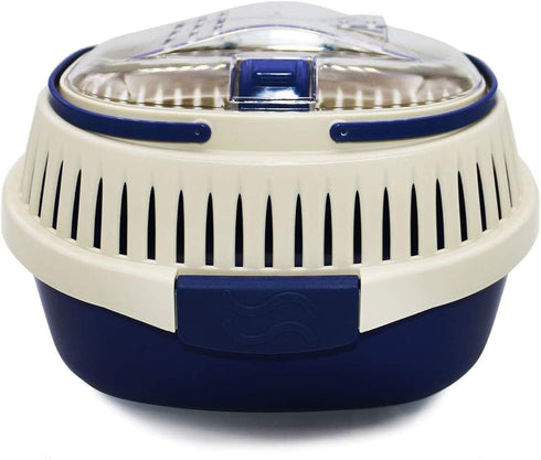 Chinchillas, KAMEIOU Blue Small Animal Carrier for Guinea Pig, Sugar Glider, Hamster, Hedgehog, Rat, Snakes - Portable