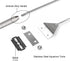 HOTOOLME 25.6" Stainless Steel Aquarium Scraper with 10 Blades for Glass Fish Tank Cleaning Razor