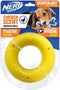 Nerf Dog 6in TPR/PP Scented Chicken SuperScent Ring, Clear/Yellow