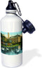 3dRose Laggon at Horlick Malted Milk Plant, Racine (Vintage) Sports Water Bottle,